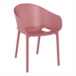 Compamia Sky Pro Stacking Dining Chair Marsala