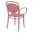 Compamia Marcel XL Resin Outdoor Arm Chair Marsala
