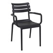 Compamia Paris Extendable Dining Set 11 Piece Black-Black