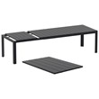 Compamia Paris Extendable Dining Set 11 Piece Black-Black