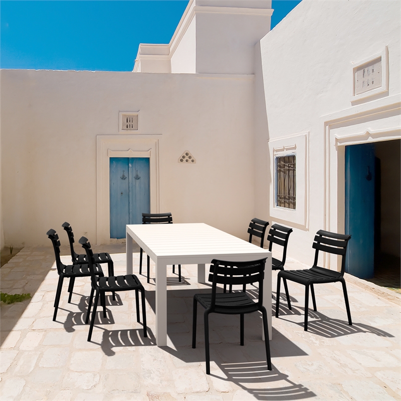 Compamia Helen Resin Outdoor Chair in Black finish