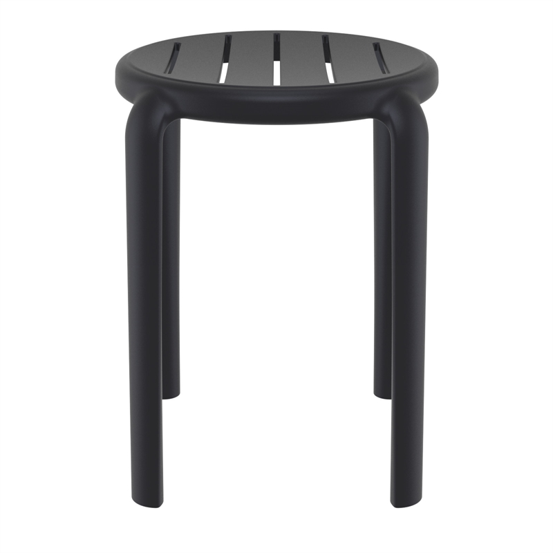 Compamia Tom Resin Dining Stool in Black finish