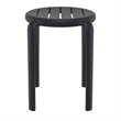 Compamia Tom Resin Dining Stool in Black finish