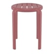 Compami Tom Resin Dining Stool in Marsala finish