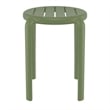 Compamia Tom Resin Dining Stool in Olive Green finish
