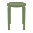 Compamia Tom Resin Dining Stool in Olive Green finish