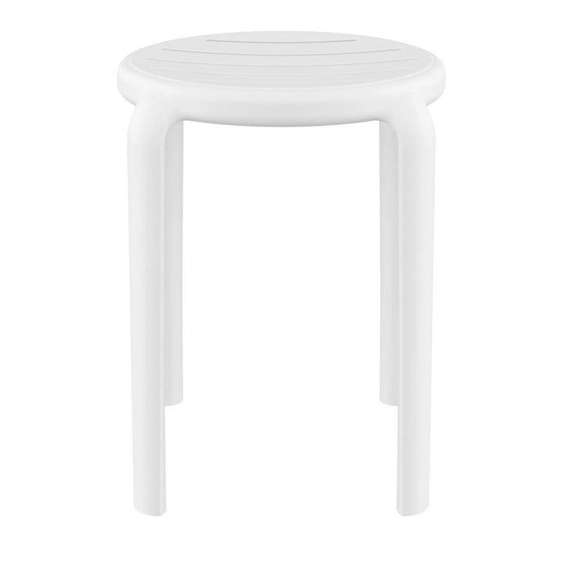 Compamia Tom Resin Dining Stool in White finish