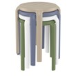 Compamia Tom Resin Dining Stool in White finish