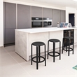 Compamia Tom Resin Counter Stool in Black finish
