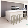 Compamia Tom Resin Counter Stool in Taupe finish