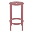 Compamia Tom Resin Counter Stool in Marsala finish