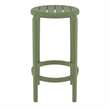 Compamia Tom Resin Counter Stool Olive in Green finish