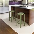 Compamia Tom Resin Counter Stool Olive in Green finish