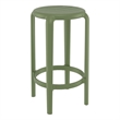 Compamia Tom Resin Counter Stool Olive in Green finish