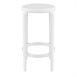 Compamia Tom Resin Counter Stool in White finish