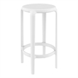 Compamia Tom Resin Counter Stool in White finish