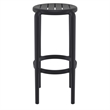 Compamia Tom Resin Bar Stool in Black finish