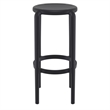 Compamia Tom Resin Bar Stool in Black finish