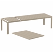 Compamia Paris Extendable Dining Set 11 Piece Taupe-OliveGreen