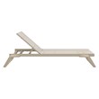 Compamia Tropic Sling Chaise Lounge Taupe Frame Taupe Sling