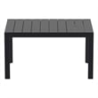Compamia Atlantic 55-83 inch Extendable Dining Table in Black finish