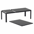 Compamia Atlantic 55-83 inch Extendable Dining Table in Black finish