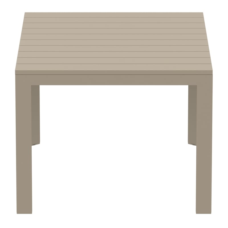 Compamia Atlantic 55-83 inch Extendable Dining Table in Taupe finish