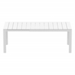 Compamia Atlantic 55-83 inch Extendable Dining Table in White finish
