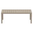Compamia Atlantic XL 83-110 inch Extendable Dining Table in Taupe finish