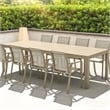 Compamia Atlantic XL 83-110 inch Extendable Dining Table in Taupe finish