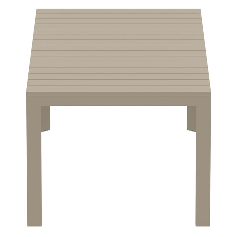 Compamia Atlantic XL 83-110 inch Extendable Dining Table in Taupe finish