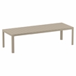 Compamia Atlantic XL 83-110 inch Extendable Dining Table in Taupe finish