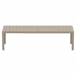 Compamia Atlantic XL 83-110 inch Extendable Dining Table in Taupe finish