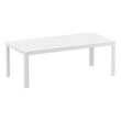 Compamia Atlantic XL 83-110 inch Extendable Dining Table in White finish