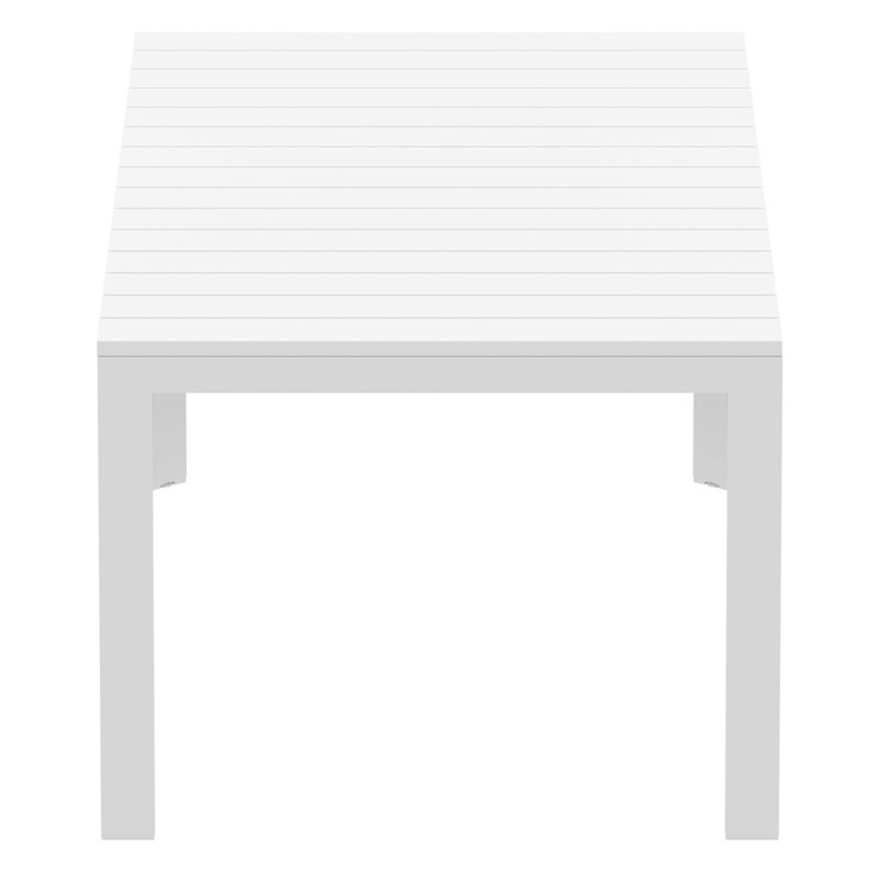 Compamia Atlantic XL 83-110 inch Extendable Dining Table in White finish