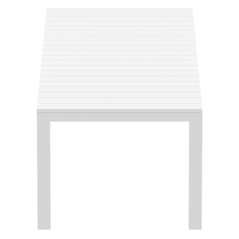 Compamia Atlantic XL 83-110 inch Extendable Dining Table in White finish