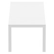 Compamia Atlantic XL 83-110 inch Extendable Dining Table in White finish