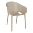 Compamia Sky Pro Extendable Dining Set 11 Piece Taupe-Taupe