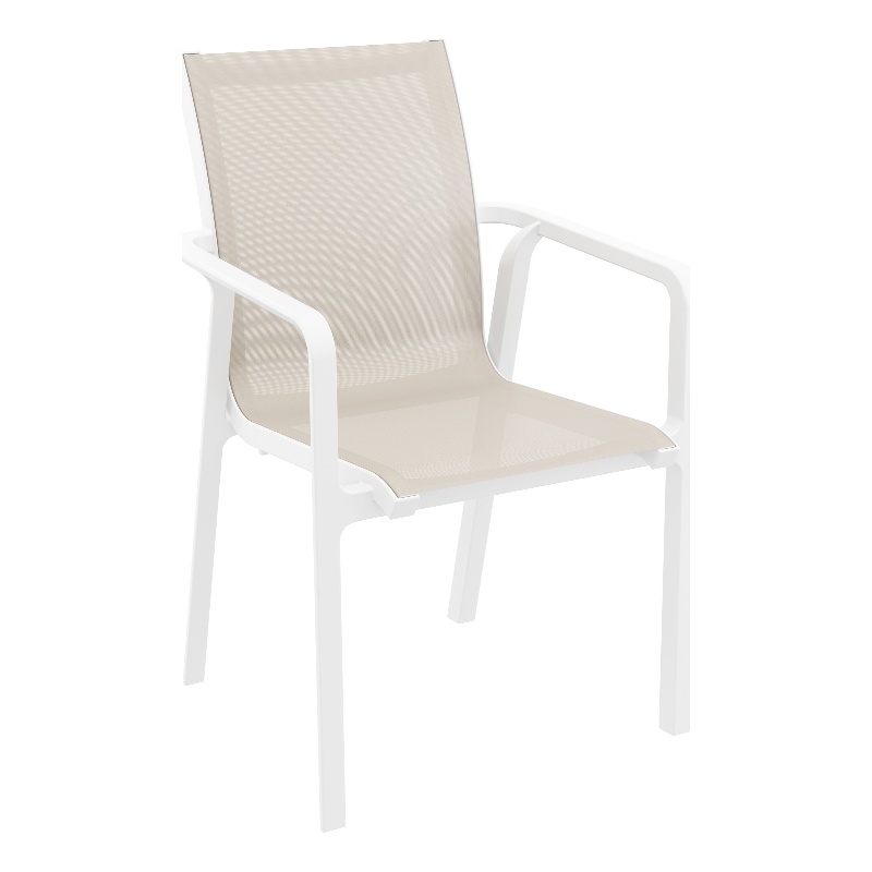 Compamia Pacific 11 Piece Dining set with Extension Table and Sling Arm Chairs
