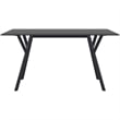 Compamia Max Rectangle Table 55 inch Black