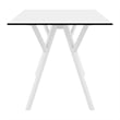 Compamia Max Rectangle Table 55 inch White