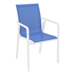Compamia Pacific 5 Piece Dining set with Extension Table and Sling Arm Chairs