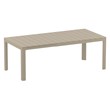 Compamia Helen 9 Piece Extendable Dining Set  Taupe-Olive Green