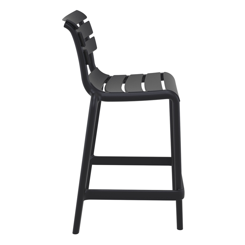 Compamia Helen Counter Stool in Black finish