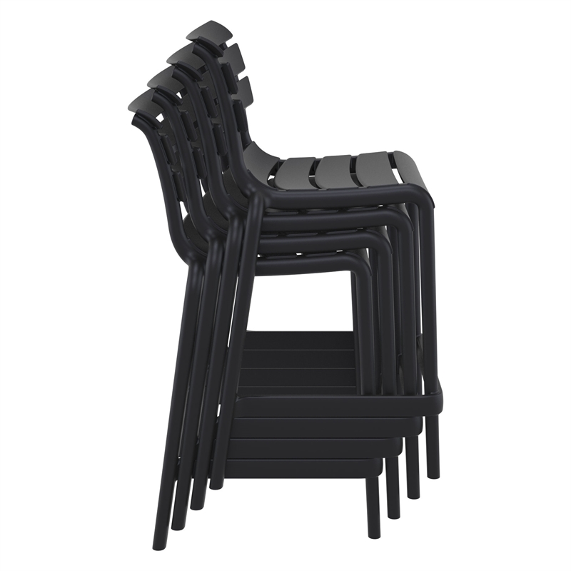 Compamia Helen Counter Stool in Black finish