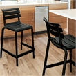 Compamia Helen Counter Stool in Black finish