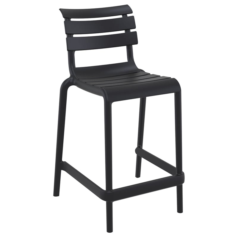 Compamia Helen Counter Stool in Black finish