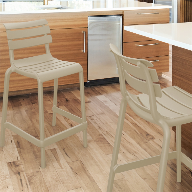 Compamia Helen Counter Stool Taupe