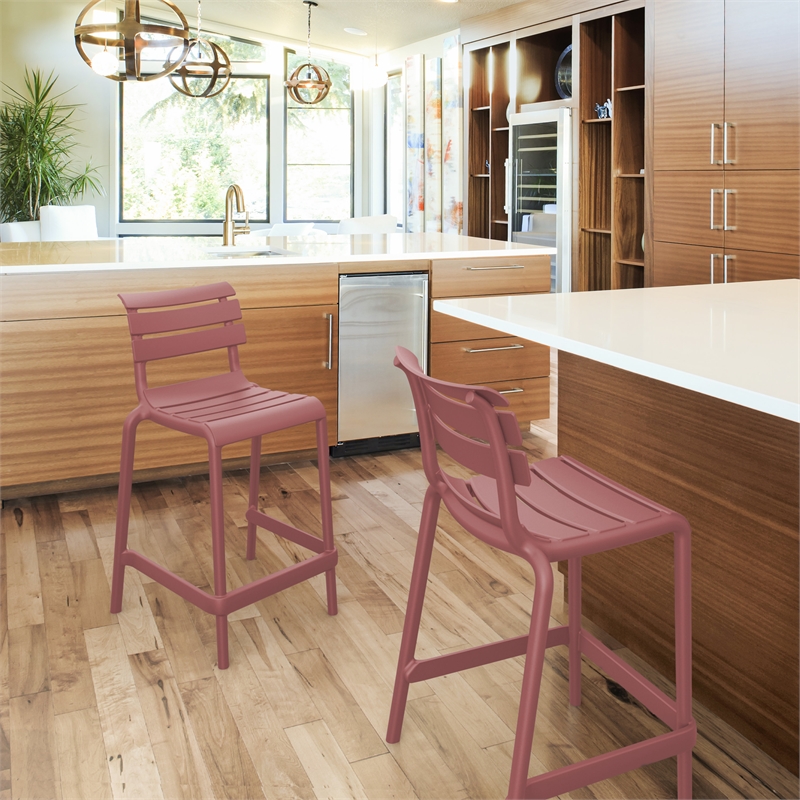 Compamia Helen Counter Stool in Marsala finish