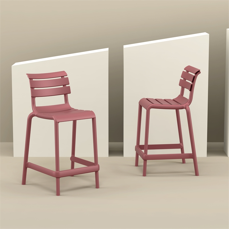 Compamia Helen Counter Stool in Marsala finish
